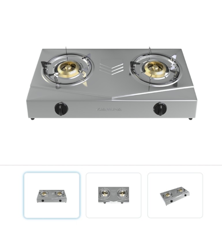 Jamuna Gas Stove JGS-201SSWD LPG/NG